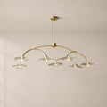 Lilaire Glass Round Chandelier 54"