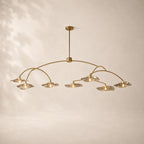 Lilaire Glass Round Chandelier 72"