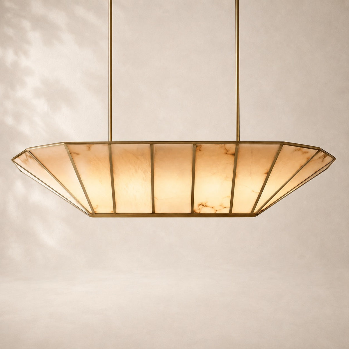 Louvette Linear Chandelier 72"