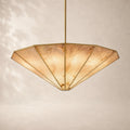 Louvette Round Chandelier 60"