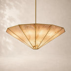 Louvette Round Chandelier 60"