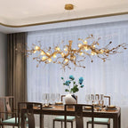 Luxury Flower Tree Linear Branch Chandelier