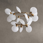 Petalwake 2-Tier Round Chandelier