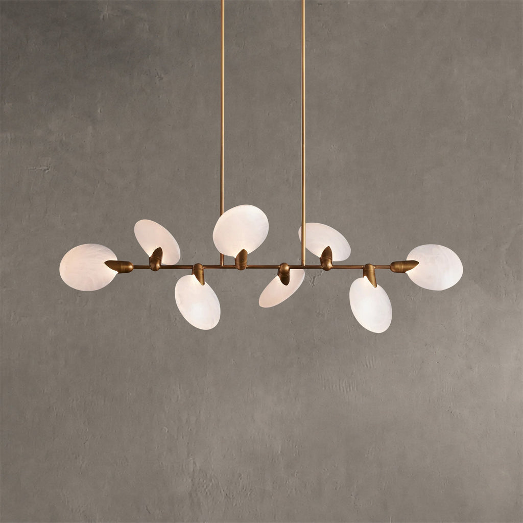 Petalwake Linear Chandelier