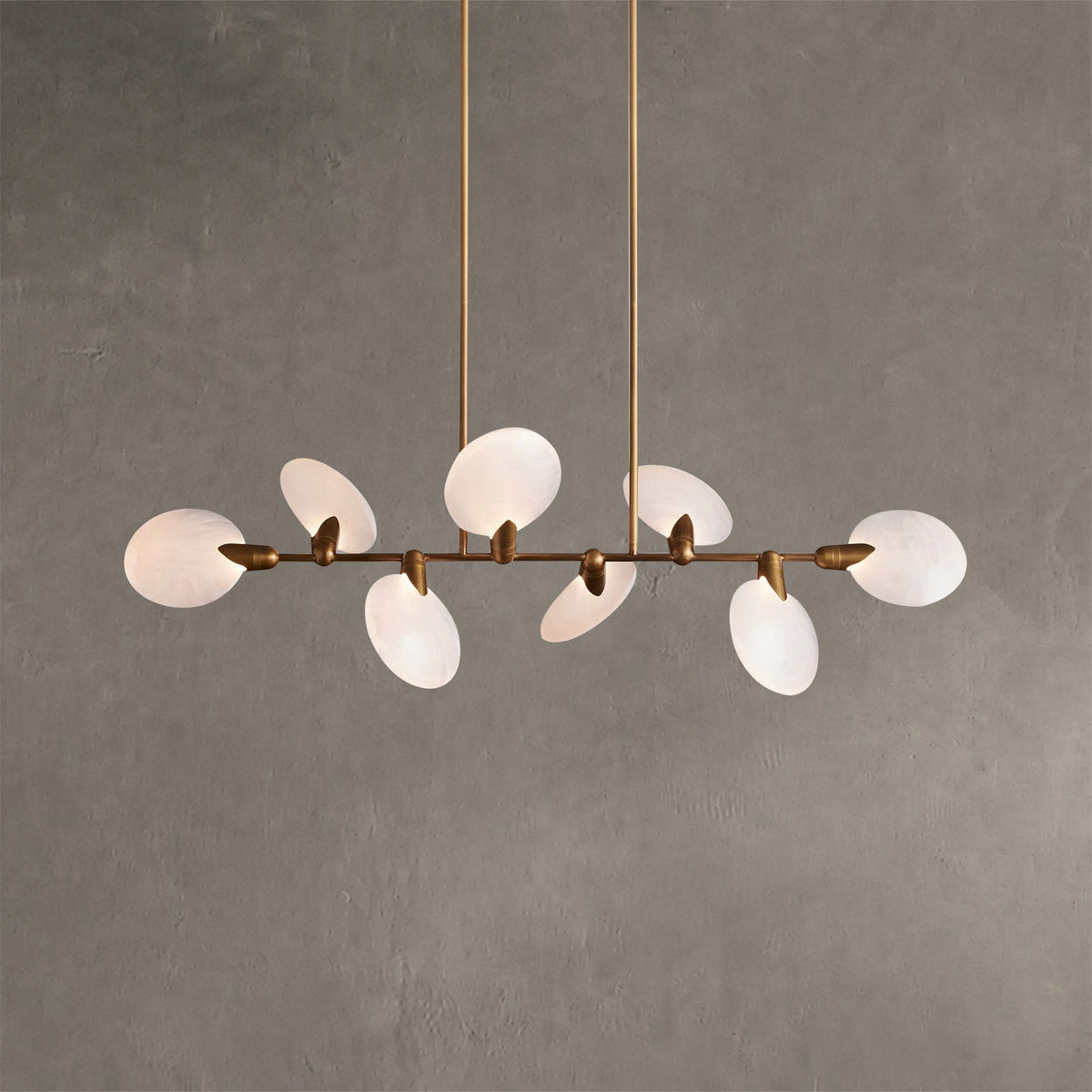 Petalwake Linear Chandelier