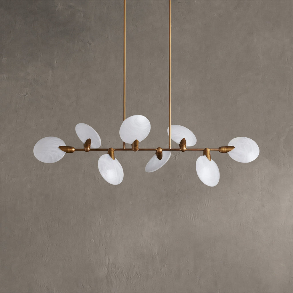 Petalwake Linear Chandelier