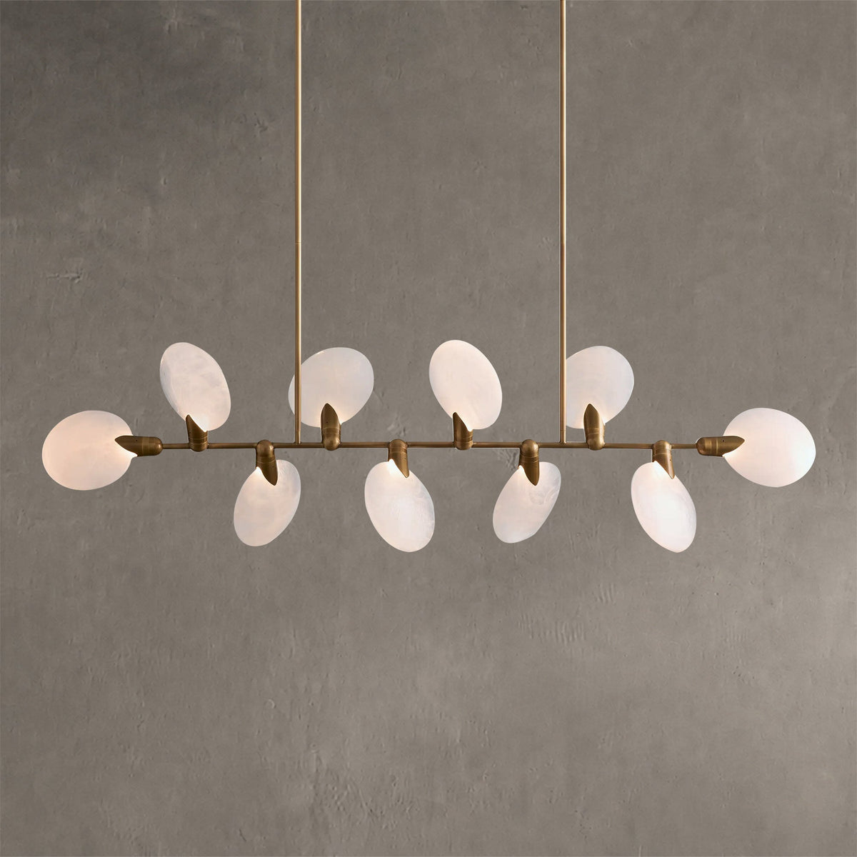 Petalwake Linear Chandelier