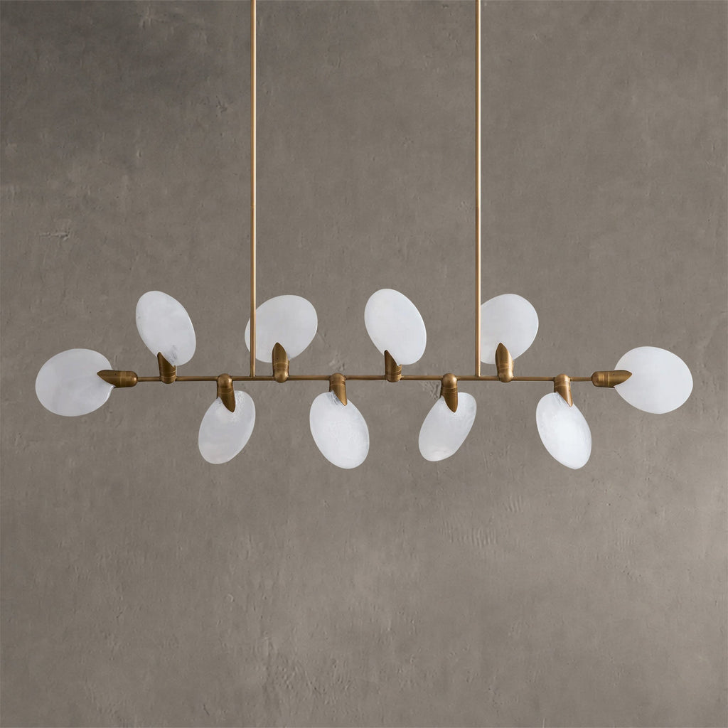 Petalwake Linear Chandelier