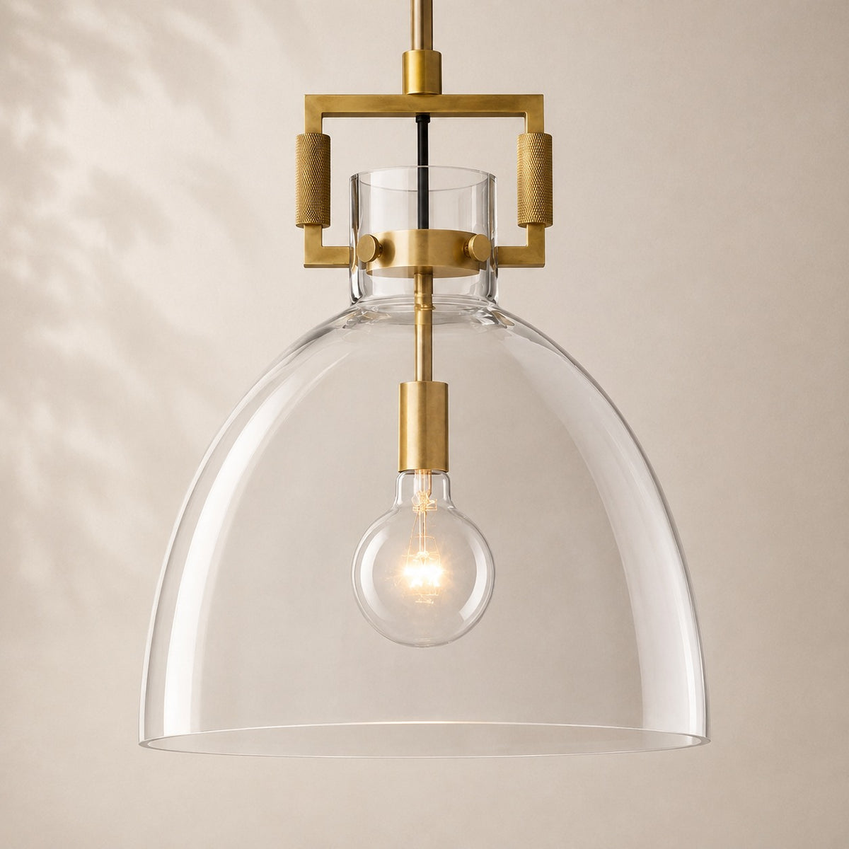 Macelle Glass Cloche Pendant 10" 14" 18"