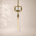 Macelle Glass Cylinder Pendant 12" 22"