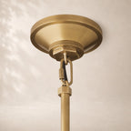 Macelle Glass Cylinder Pendant 12" 22"