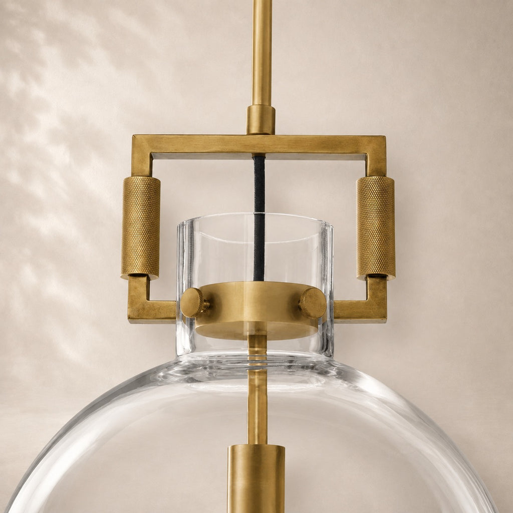 Macelle Glass Globe Pendant 10" 14" 18"