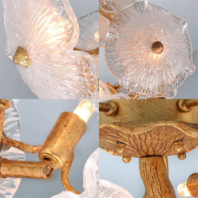 Magnolia Luxury Staircase Branch Chandelier