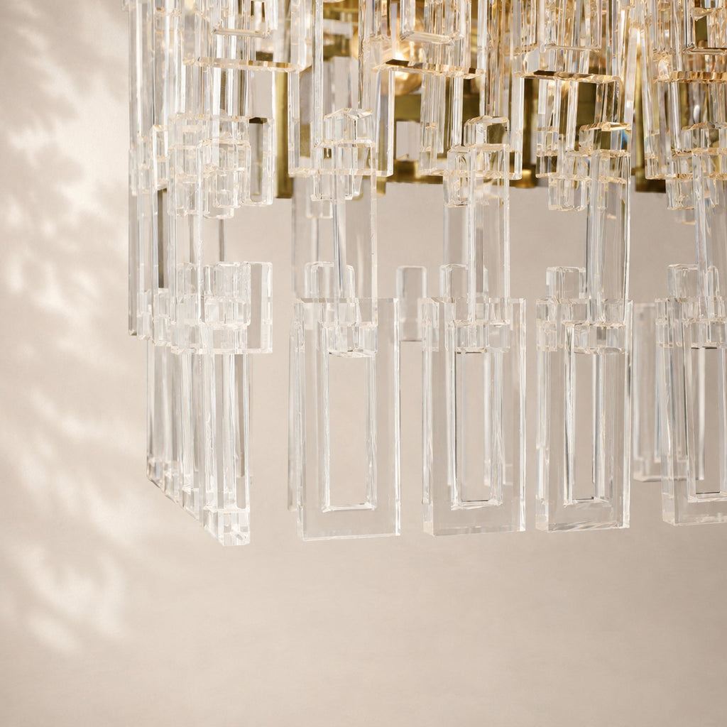 Marceau Tiered Rectangular Chandelier