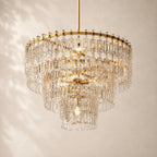 Marceau Tiered Round Chandelier 36"