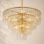Marceau Tiered Round Chandelier 48"