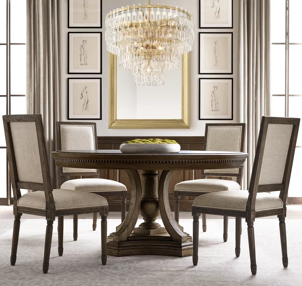 Marceau Tiered Round Chandelier 60"