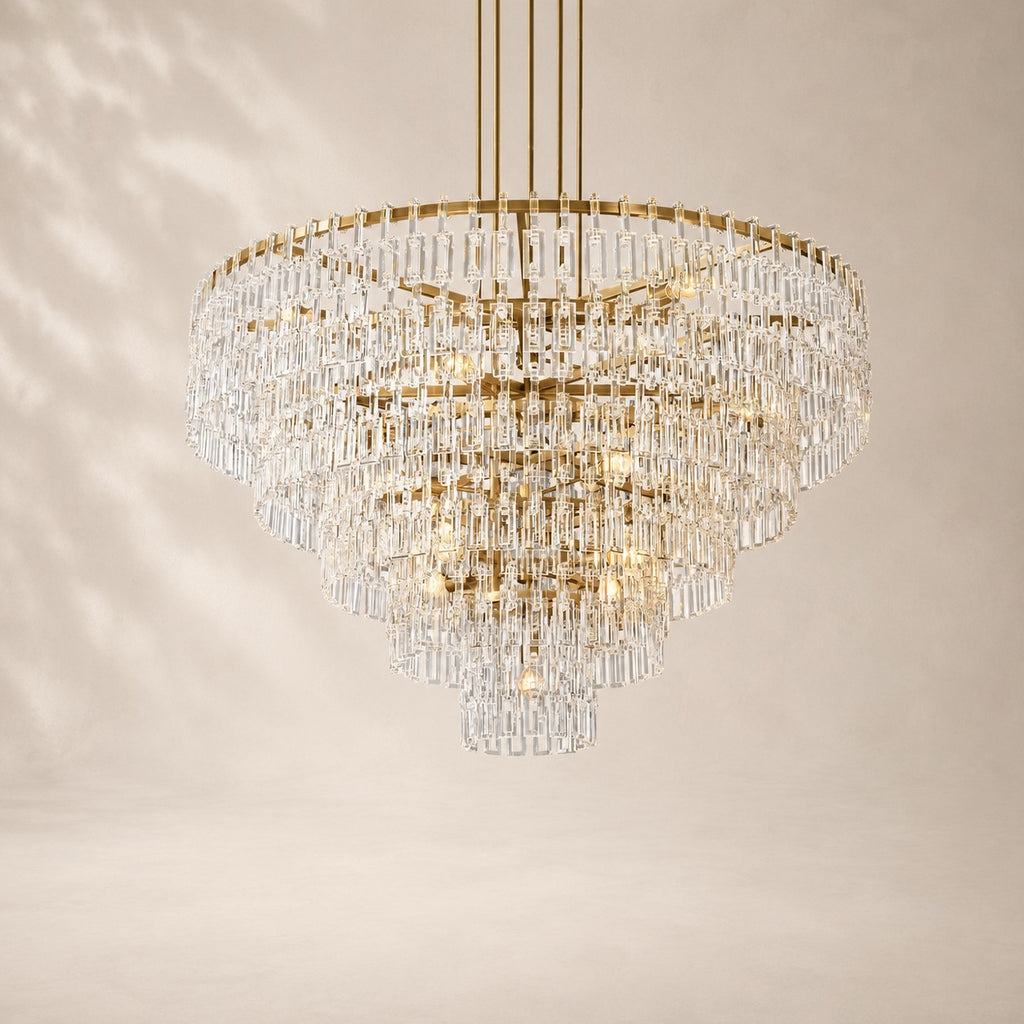 Marceau Tiered Round Chandelier 60"