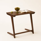 Mid-Century Modern Solid Wood Side Table