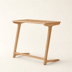 Mid-Century Modern Solid Wood Side Table