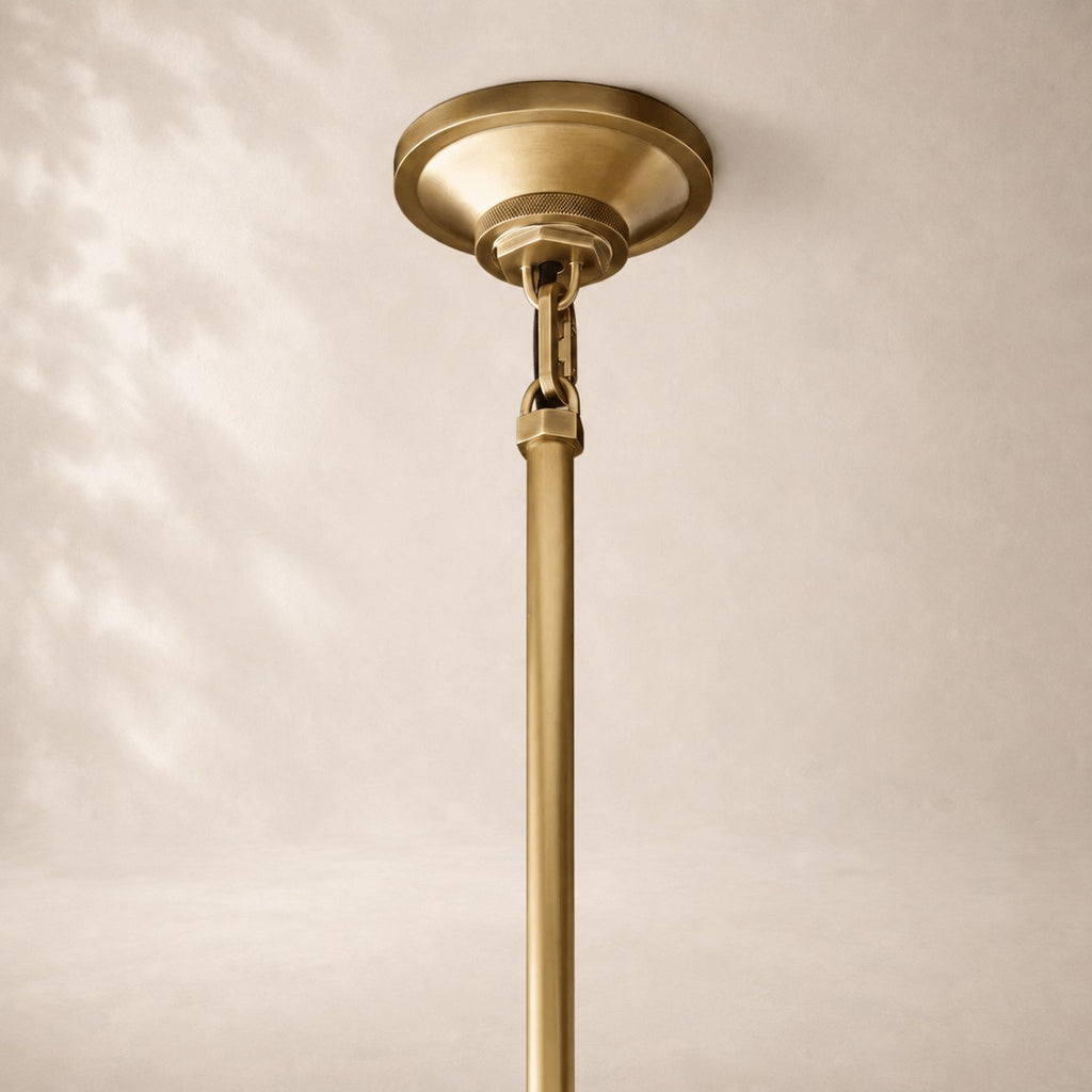 Macelle Milk Glass Cloche Pendant