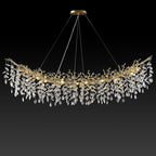 Modern Ice Eye Crystal Branch Chandelier