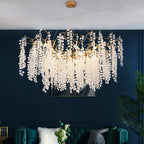 Monroe Modern Linear Branch Chandelier L47.2"&L59"