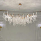 Monroe Modern Linear Branch Chandelier L47.2"&L59"