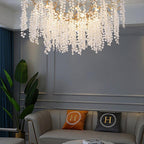 Monroe Modern Linear Branch Chandelier L47.2"&L59"