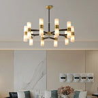 Moral Alabaster Round chandelier
