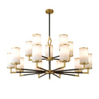 Multi-layer Branda Alabaster Round chandelier
