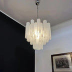 Murino Tube Alabaster Chandelier