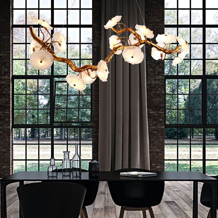 Magnolia Luxury Linear Branch Chandelier