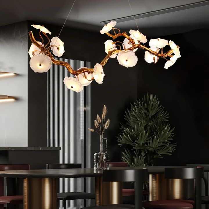 Magnolia Luxury Linear Branch Chandelier