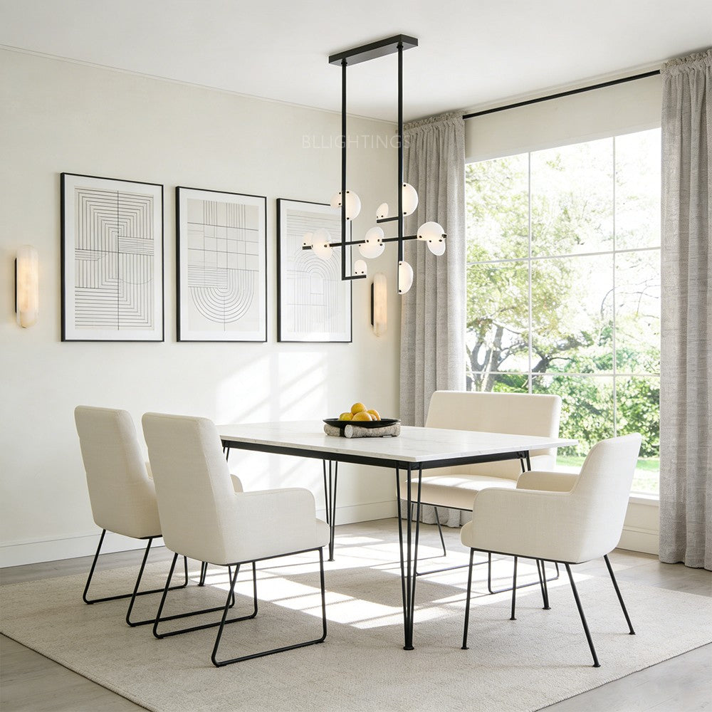 Nora Linear Alabaster Chandelier
