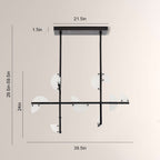 Nora Linear Alabaster Chandelier