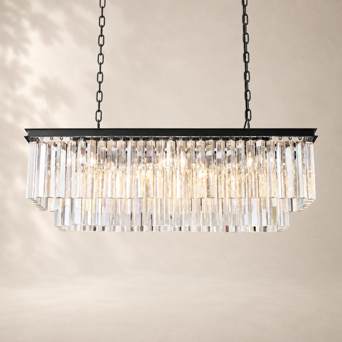 Oderva Rectangular Chandelier 40"