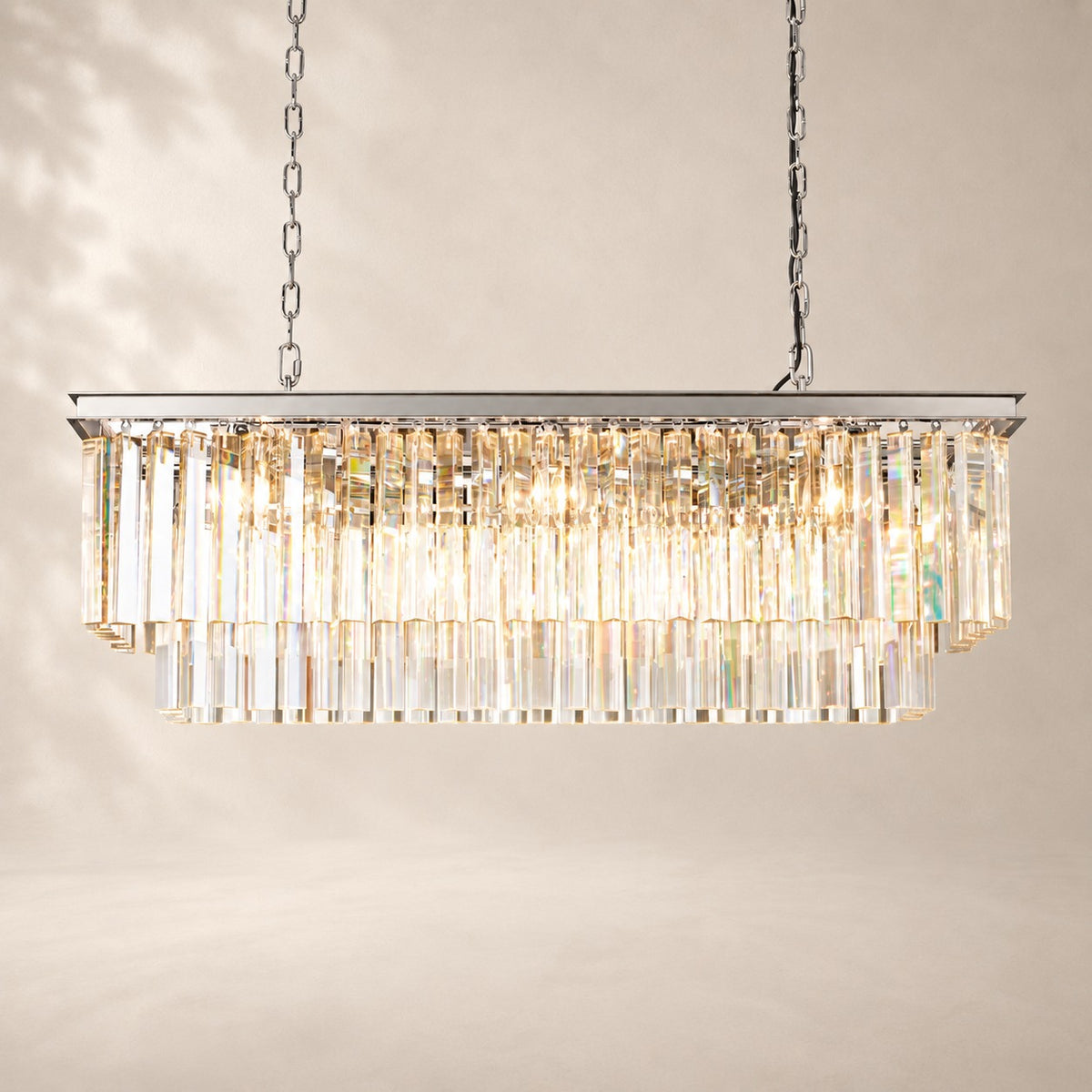 Oderva Rectangular Chandelier 40"