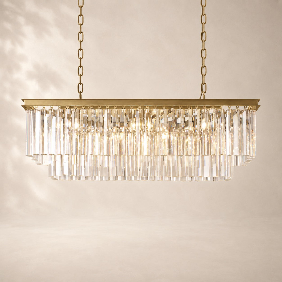 Oderva Rectangular Chandelier 40"
