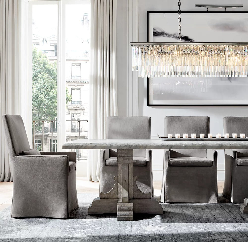 Oderva Rectangular Chandelier 40"