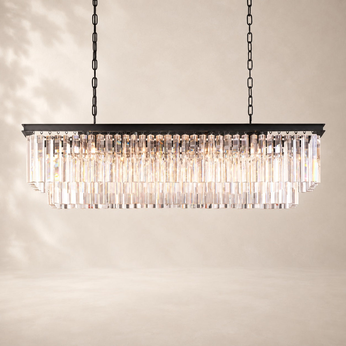 Oderva Rectangular Chandelier 49"