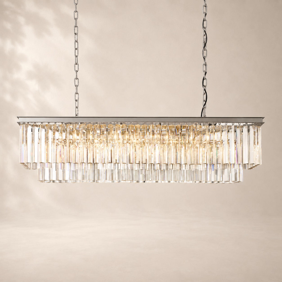 Oderva Rectangular Chandelier 49"
