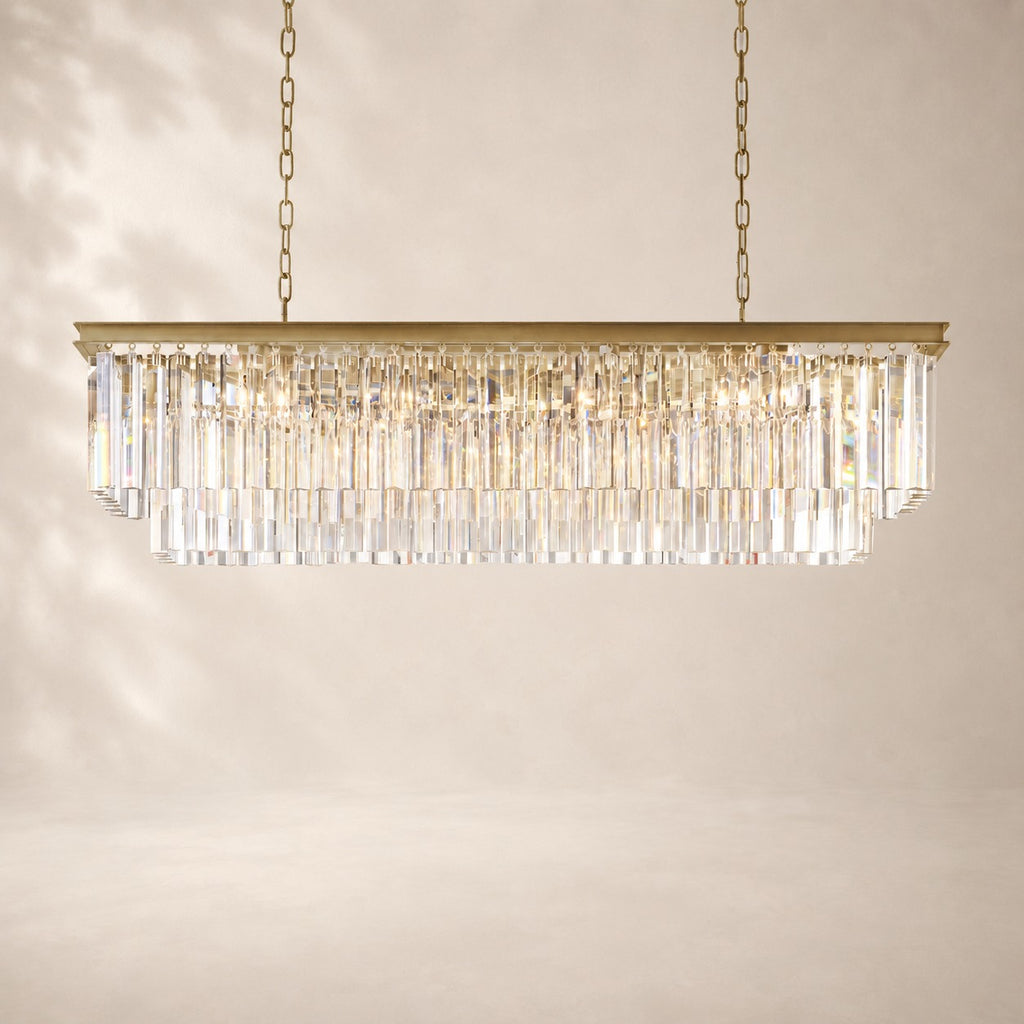 Oderva Rectangular Chandelier 49"