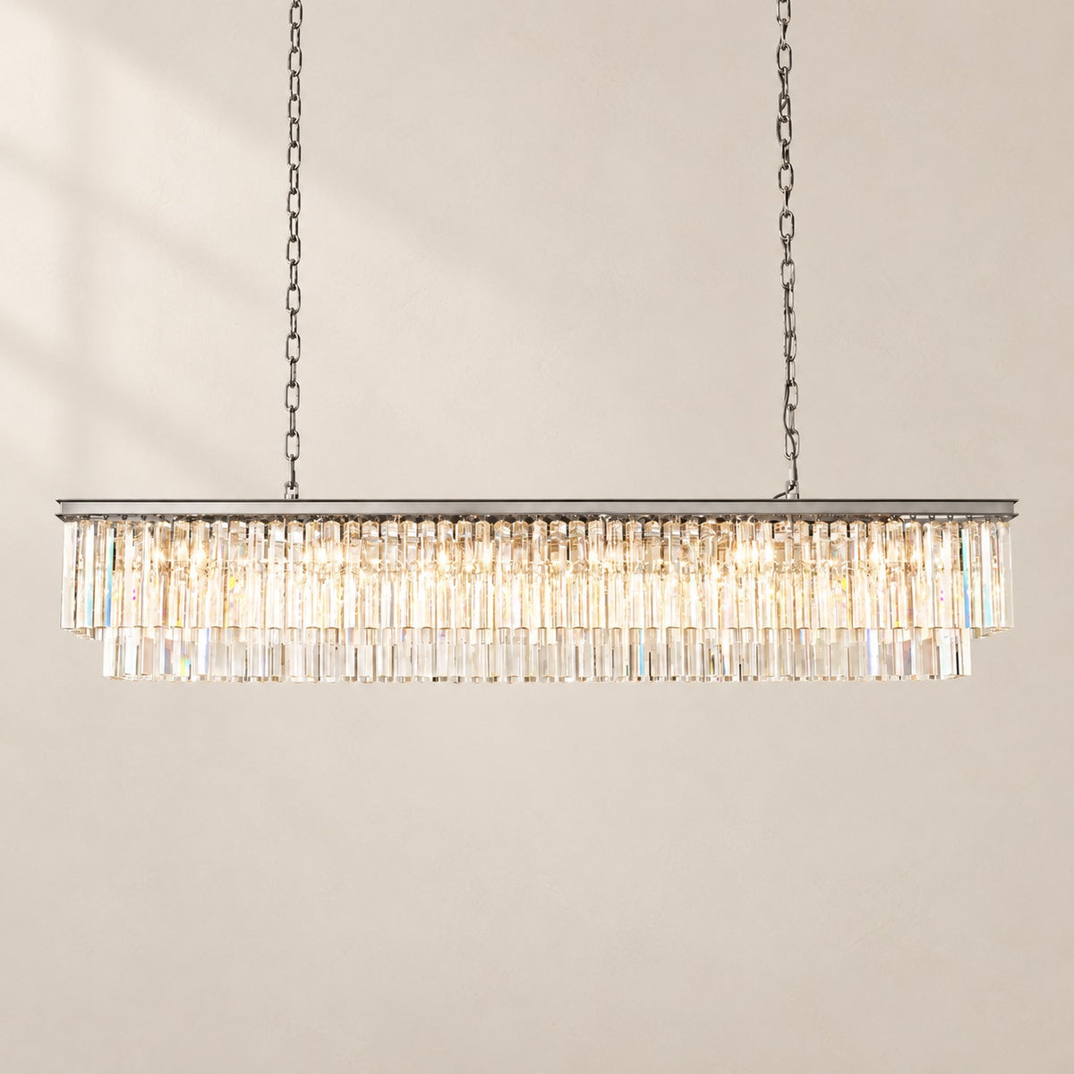 Oderva Rectangular Chandelier 72"