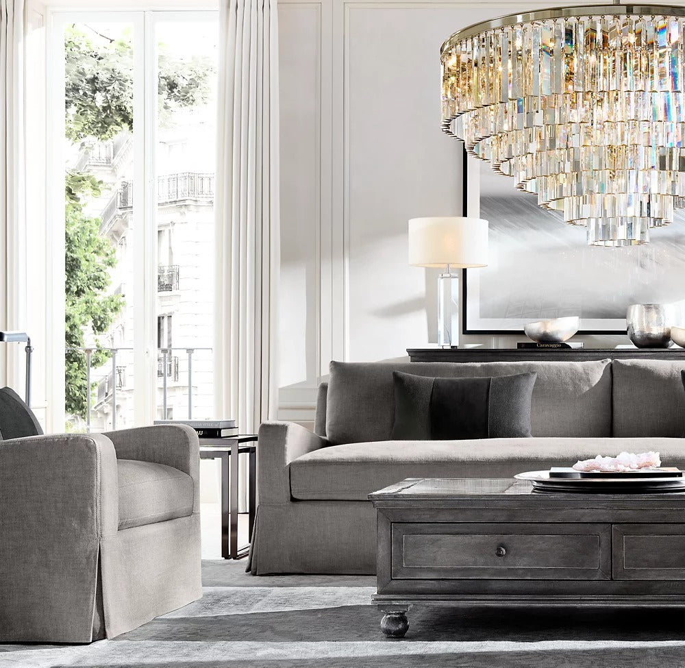Oderva Round Chandelier 44"