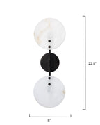 Oracle Alabaster Sconce