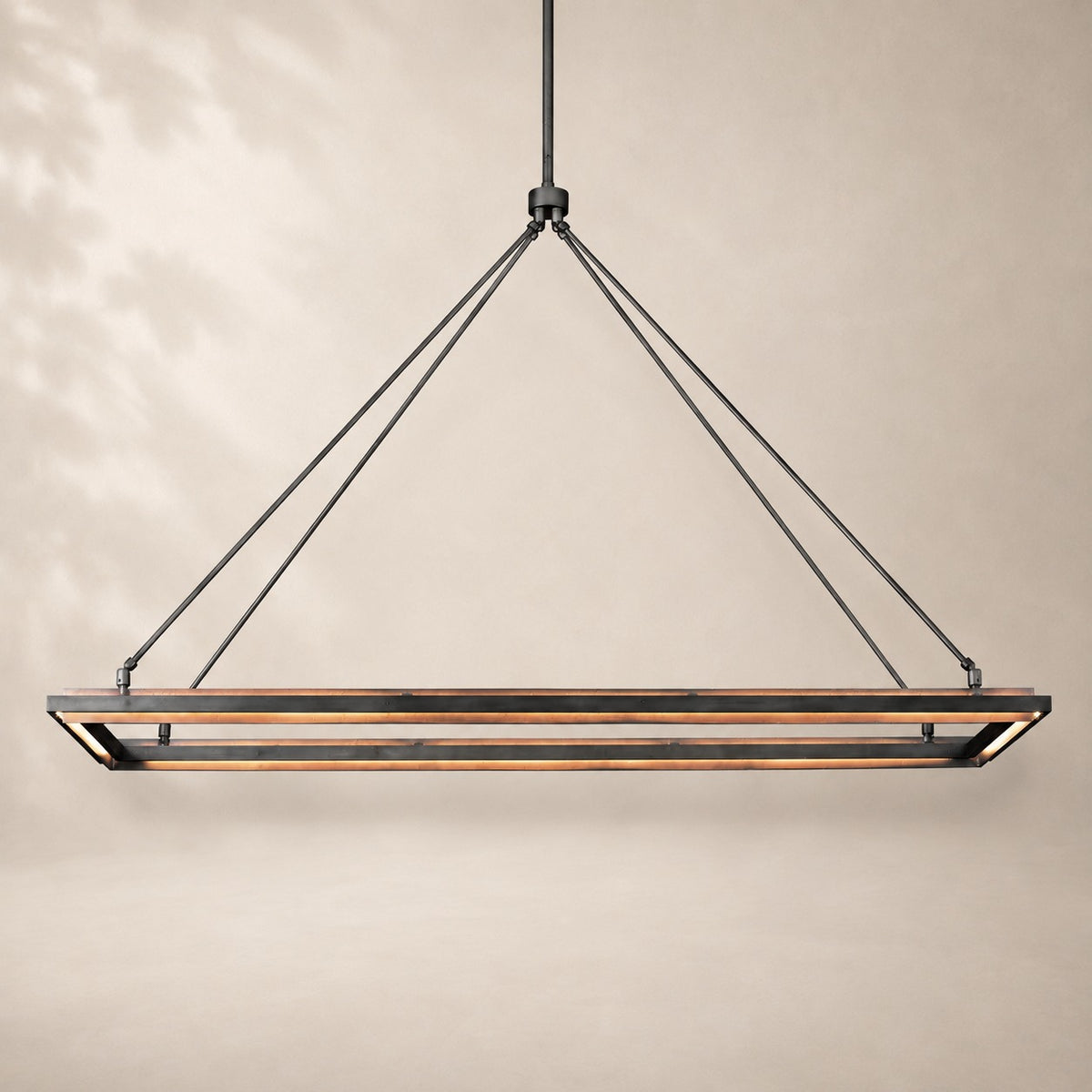 Peravelle Rectangular Chandelier 62"