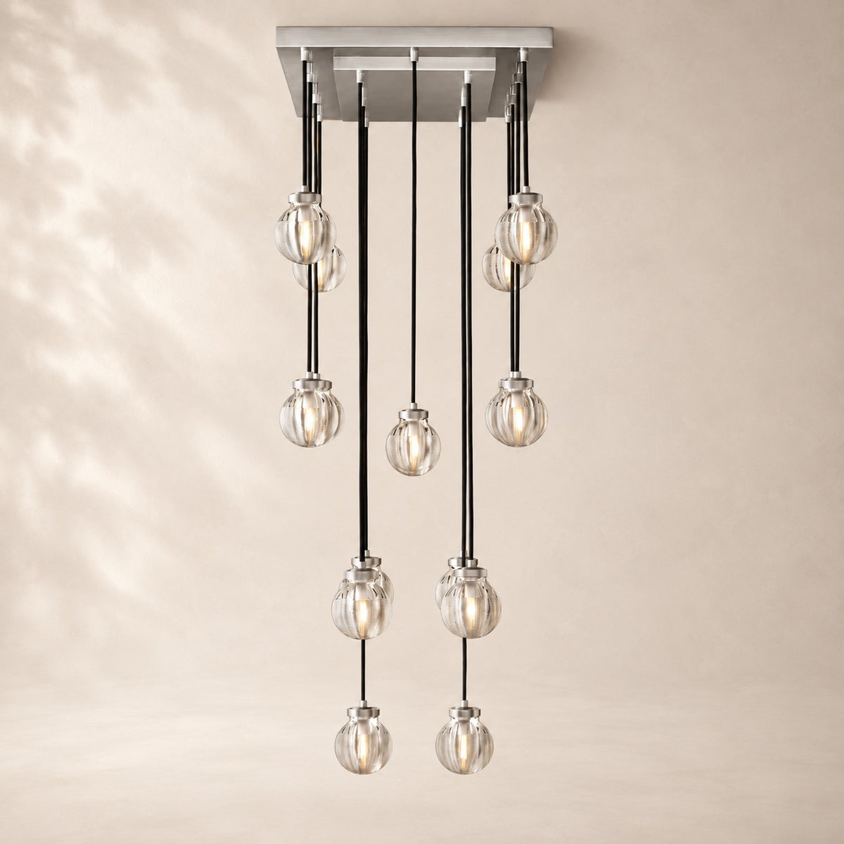 Perlisse Rectangular Chandelier 36"