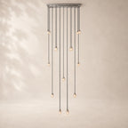 Perlisse Rectangular Chandelier 54"