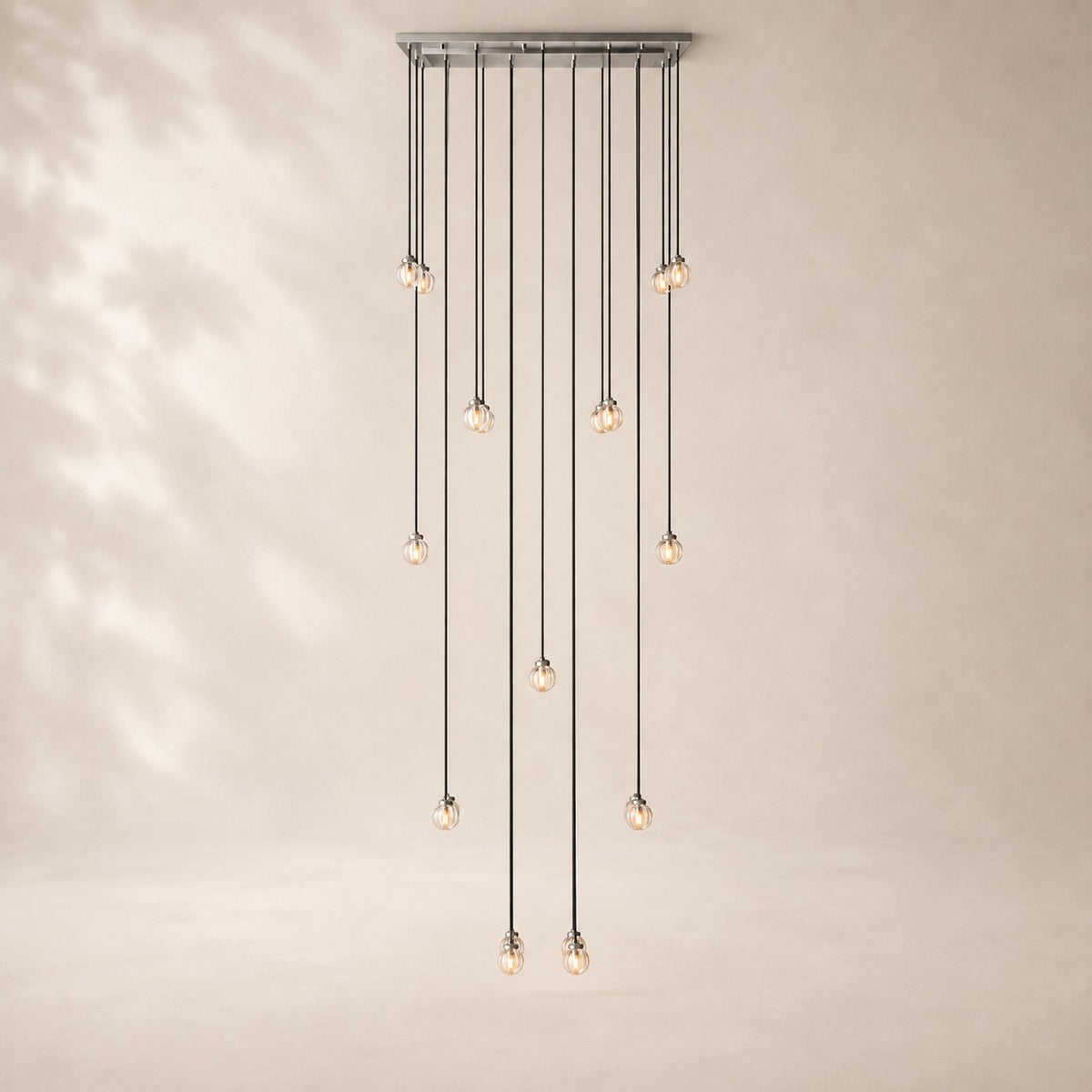 Perlisse Rectangular Chandelier 54"